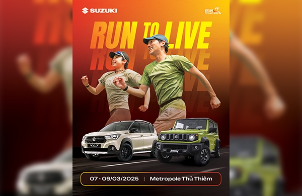 VIETNAM SUZUKI - NHÀ TÀI TRỢ ĐỒNG HÀNH TẠI RUN TO LIVE 2025