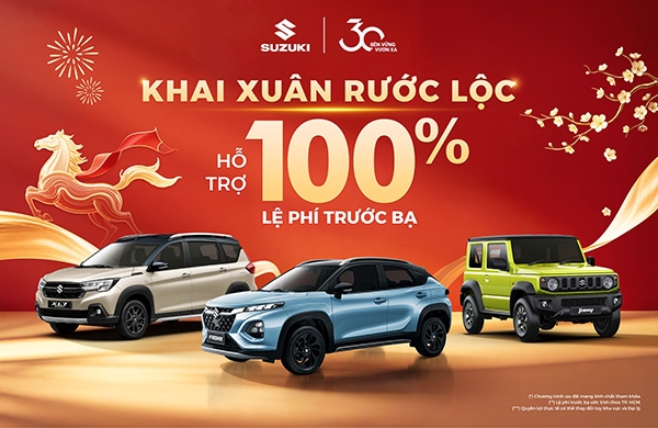 THÁNG 2-2026 : KHAI XUÂN RƯỚC LỘC - HỖ TRỢ 100% LỆ PHÍ TRƯỚC BẠ