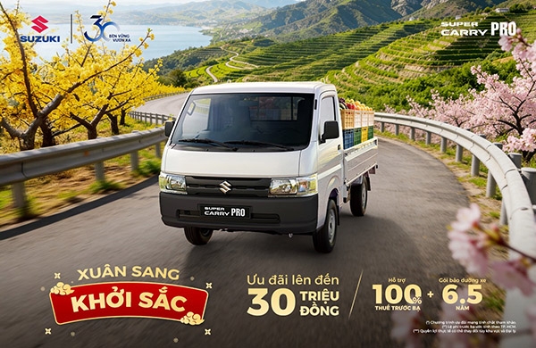 THÁNG 2-2026 : XUÂN SANG KHỞI SẮC - ƯU ĐÃI LÊN ĐẾN 30 TRIỆU ĐỒNG