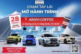 SỰ KIỆN LÁI THỬ VÀ TRẢI NGHIỆM Ô TÔ SUZUKI THÁNG 3-2026