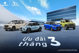 THÁNG 3-2026 : KHỞI ĐẦU HÀNH TRÌNH MỚI CÙNG SUZUKI SÀI GÒN NGÔI SAO