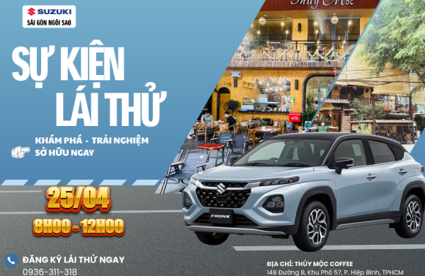 Lái Thử Xe Suzuki Tại TP.HCM Trải Nghiệm Jimny, XL7 Hybrid & Fronx Mới Nhất