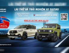 SỰ KIỆN LÁI THỬ VÀ TRẢI NGHIỆM Ô TÔ SUZUKI THÁNG 5-2025