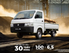 ƯU ĐÃI XE TẢI SUZUKI THÁNG 5/2026: GIẢM SÂU 30 TRIỆU, MIỄN 100% TRƯỚC BẠ