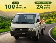 THÁNG 7-2025 : MUA SUZUKI CARRY PRO - ƯU ĐÃI 100% LỆ PHÍ TRƯỚC BẠ