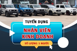 TUYỂN DỤNG NHÂN VIÊN KINH DOANH Ô TÔ SUZUKI NĂM 2025