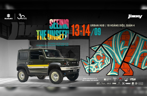JIMNY - SEEING THE UNSEEN : HÀNH TRÌNH CHẠM VÀO NHỮNG GÓC NHÌN BÍ ẤN