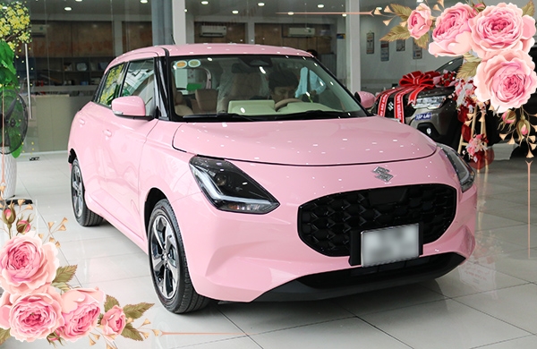 SUZUKI NEW SWIFT PHIÊN BẢN MÀU HỒNG 2025 CỰC YÊU, BẠN ĐÃ SẴN SÀNG ĐỂ SỞ HỮU?