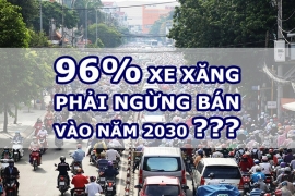 CỤC ĐĂNG KIỂM NÓI GÌ VỀ THÔNG TIN "96% XE XĂNG PHẢI NGỪNG BÁN VÀO NĂM 2030"?