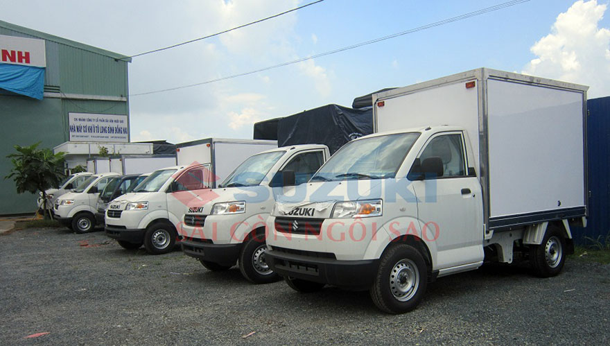 Mua bán xe tải Suzuki Cần Thơ trả góp lãi suất thấp giá cực ưu đãi