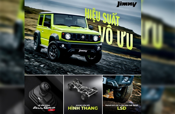 CHỐT GIÁ TỪ 789 TRIỆU ĐỒNG, SUZUKI JIMNY CÓ GÌ ĐẶC BIỆT?