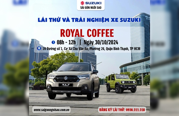 SỰ KIỆN LÁI THỬ VÀ TRẢI NGHIỆM Ô TÔ SUZUKI THÁNG 10-2024