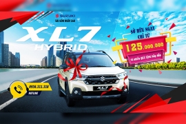 CHỈ TỪ 125 TRIỆU ĐỒNG SỞ HỮU NGAY SUZUKI XL7 HYBRID 2024