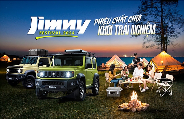 JIMNY FESTIVAL 2024 - PHIÊU CHẤT CHƠI, KHƠI TRẢI NGHIỆM