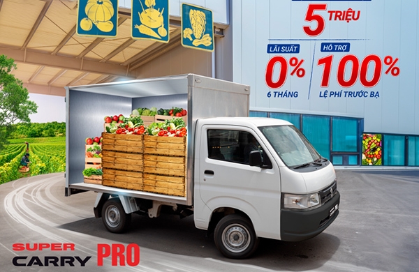 THÁNG 11-2024 : HỖ TRỢ 100% LỆ PHÍ TRƯỚC BẠ KHI MUA XE TẢI SUZUKI