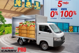 THÁNG 11-2024 : HỖ TRỢ 100% LỆ PHÍ TRƯỚC BẠ KHI MUA XE TẢI SUZUKI