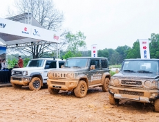 BỘ BA SUZUKI ĐẠP GIÓ RẼ MƯA TẠI ĐỒNG MÔ Ở PVOIL CUP 2025