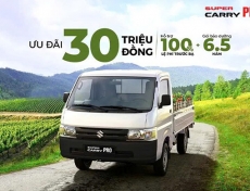 THÁNG 11-2025 : ƯU ĐÃI 30 TRIỆU ĐỒNG KHI MUA SUZUKI CARRY PRO