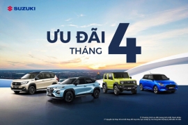 Suzuki Khuyến Mãi Tháng 4/2026 – Ưu Đãi Lên Đến 95 Triệu