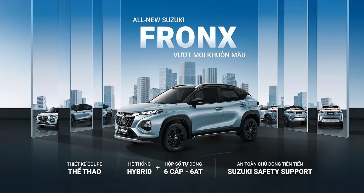 Suzuki Fronx phong cách