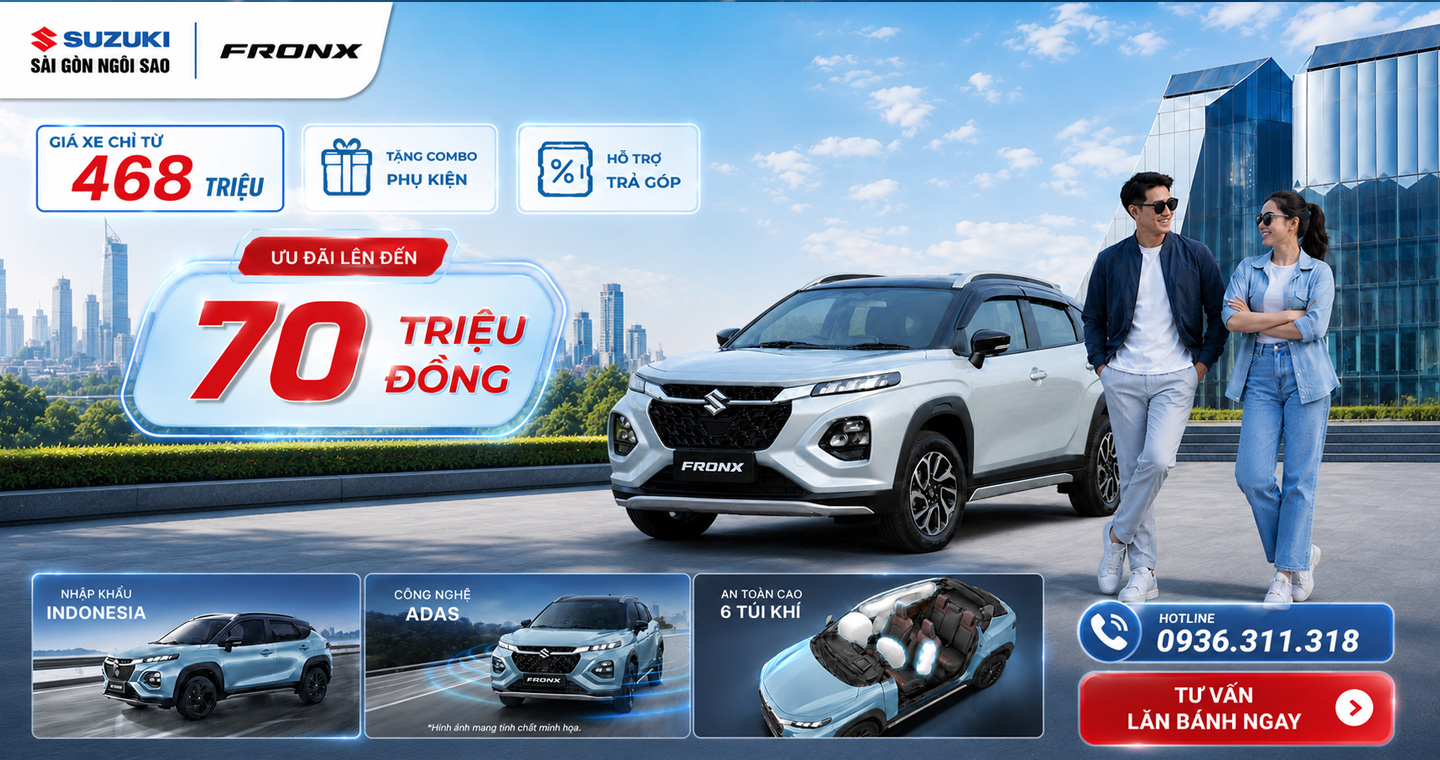 Suzuki Fronx phong cách