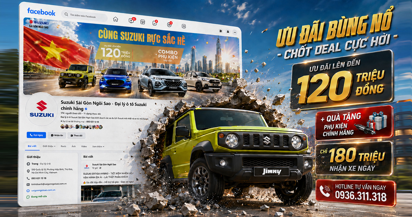 Ưu đãi Jimny 95tr