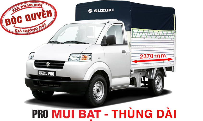 Xe tải Suzuki Pro thùng dài hơn, giá không đổi Suzuki_pro_750kg_mui_bat_1
