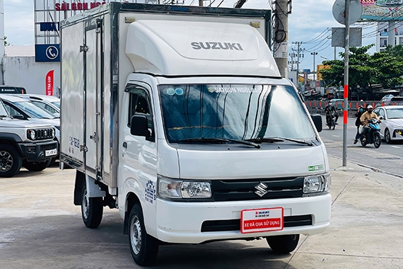 SUZUKI CARRY PRO THÙNG KÍN COMPOSITE CỬA HÔNG MODEL 2022 - XE NHẬP INDO