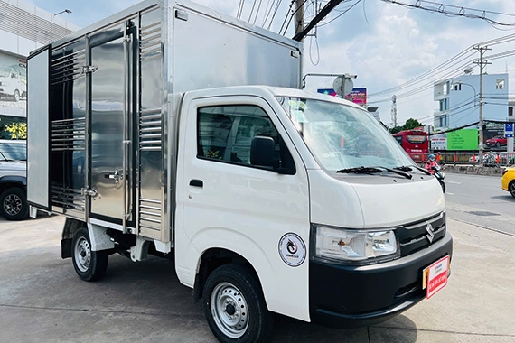 SUZUKI CARRY PRO THÙNG KÍN INOX CỬA HÔNG 2025 - ODO 1200KM