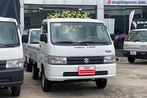 SUZUKI CARRY PRO THÙNG LỬNG MODEL 2021 - XE CHUYÊN CHỞ XE MÁY