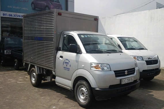 Xe tải Suzuki Pro 615kg thùng Inox