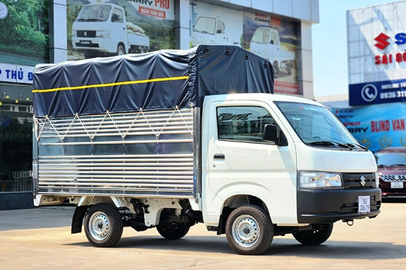 Xe Tải Suzuki Carry Pro Lắp Ráp - Thùng Mui Bạt