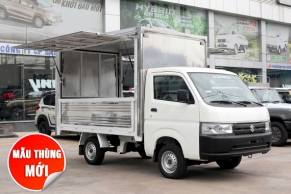 Xe Tải Suzuki Carry Pro Lắp Ráp - Thùng Kín Inox Cánh Dơi