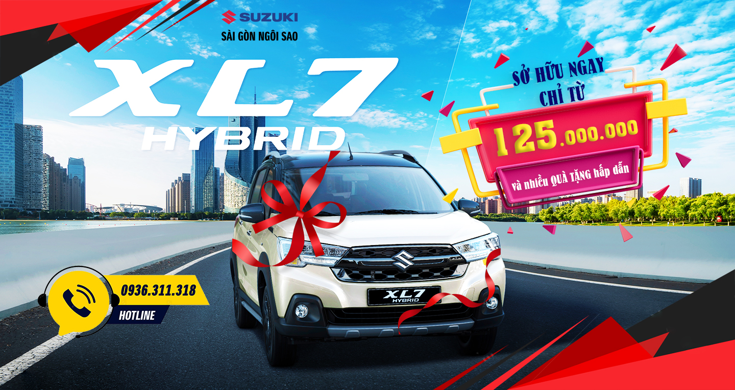 Mua Suzuki Xl7 Hybrid trả trước chỉ từ 125 triệu