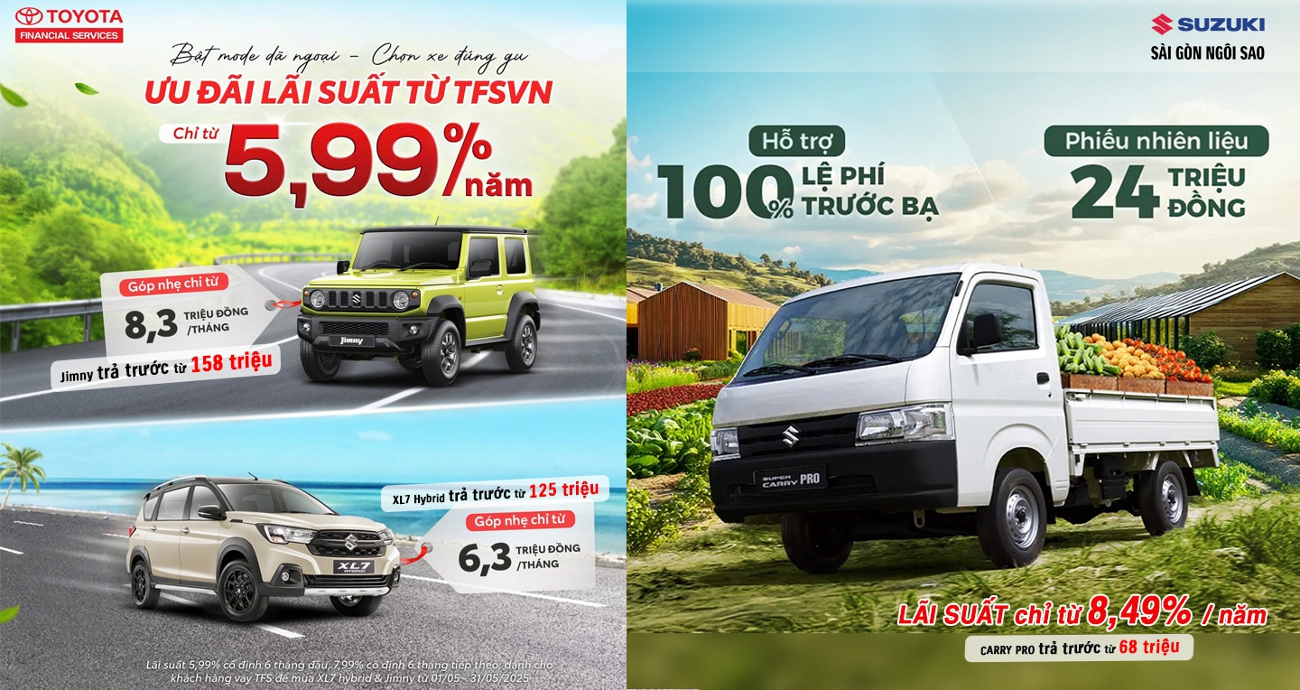 Mua xe trả góp lãi suất thấp